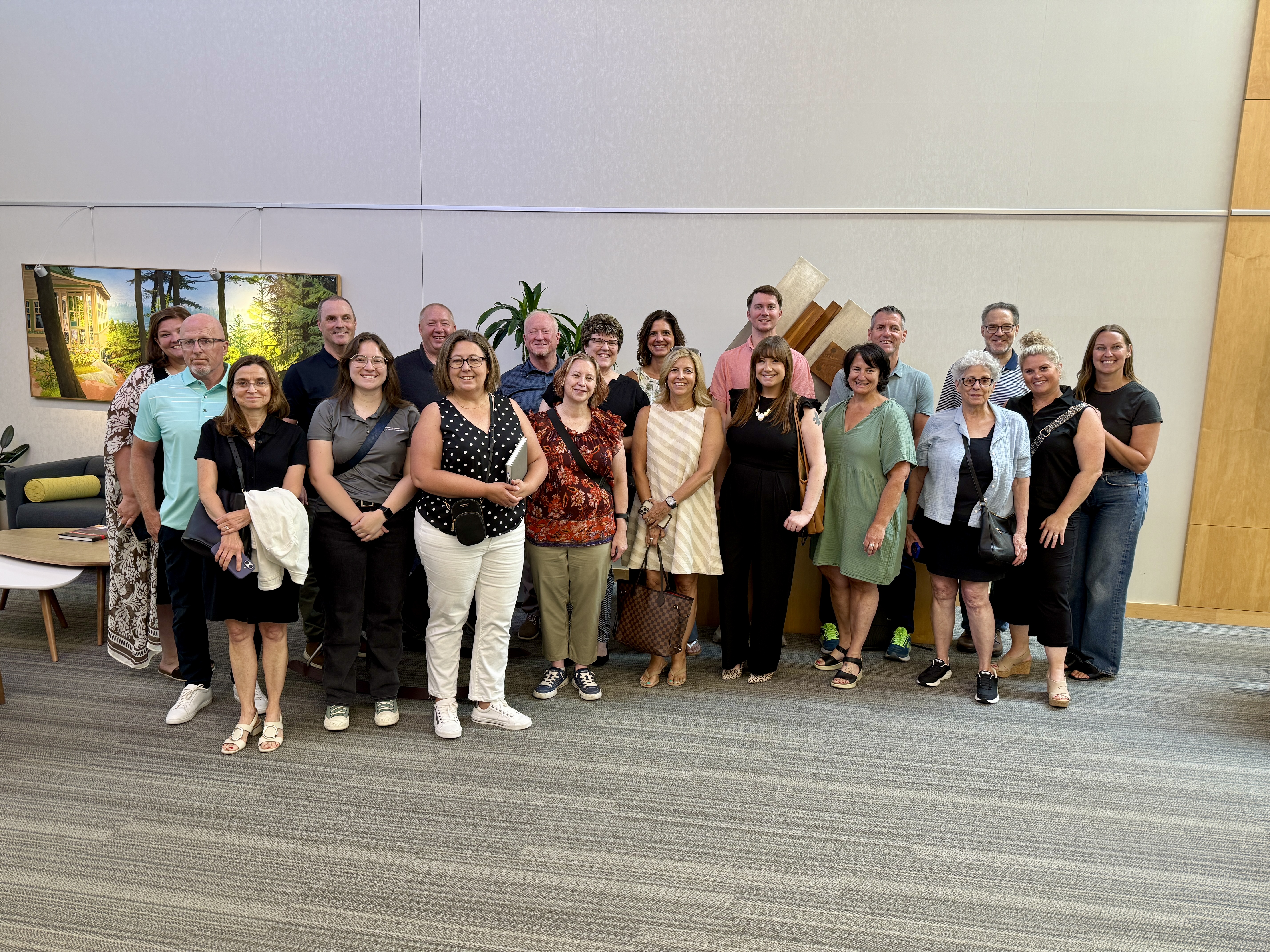 SyncUp leaders gathered during a 3M learning experience