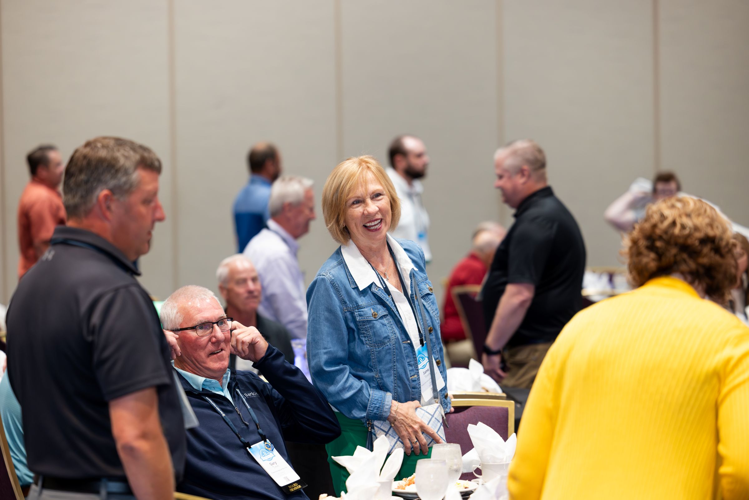 BankIn Minnesota members connecting during an association event.