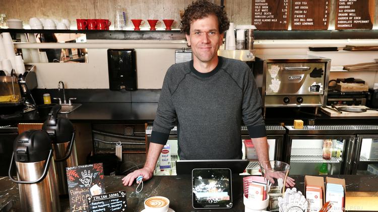 Shawn Nickerson, the owner of Café Cesura