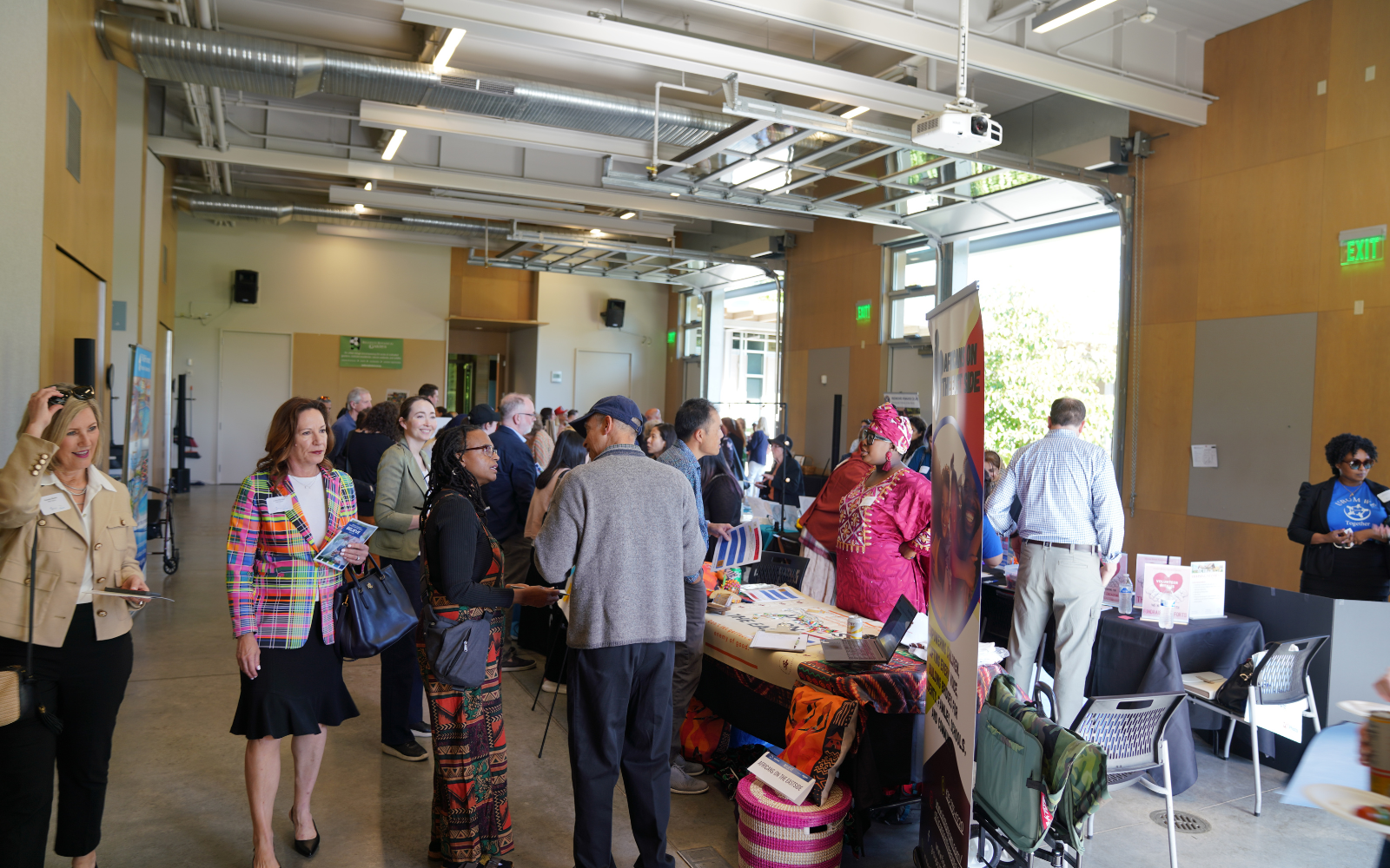 Nonprofit leaders connecting with employer partners