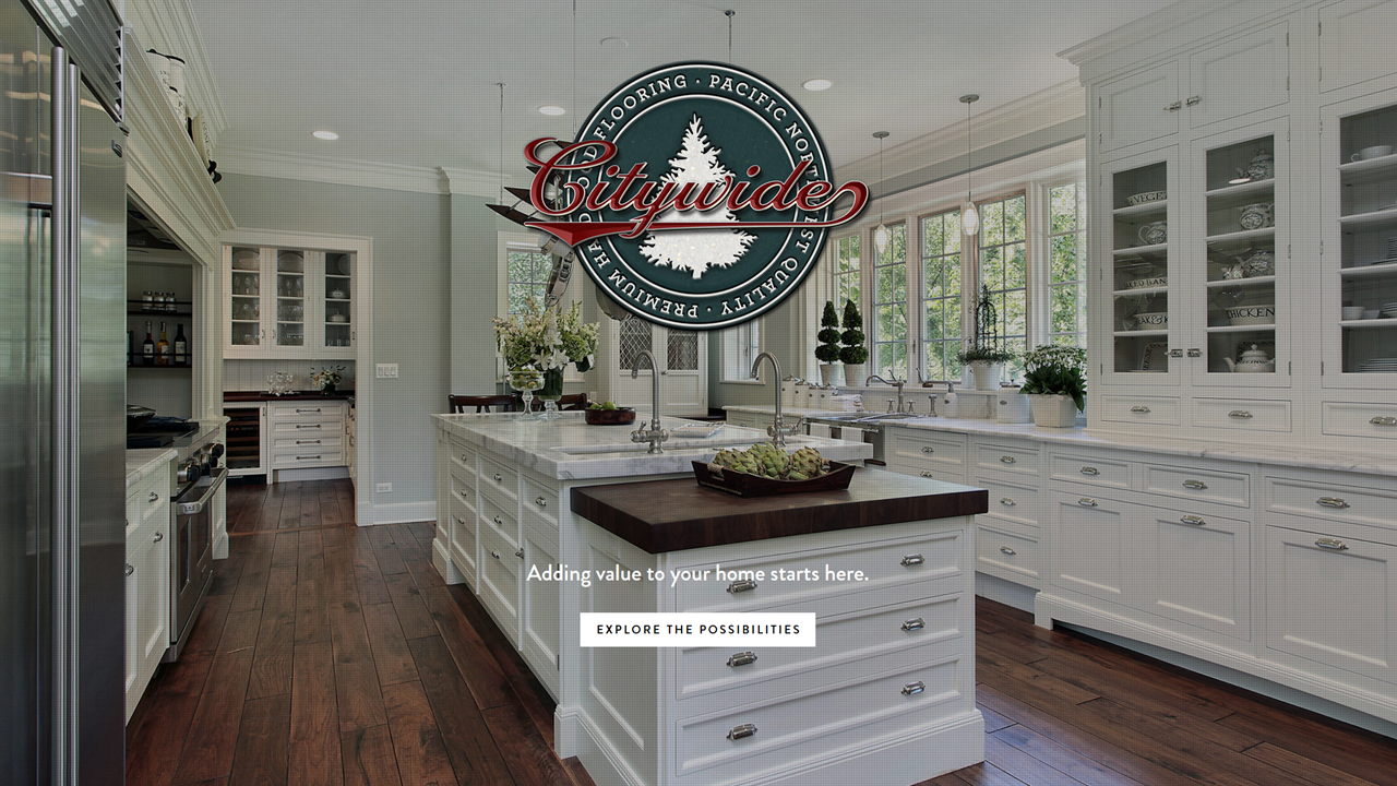 Citywide Flooring Logo and Website
