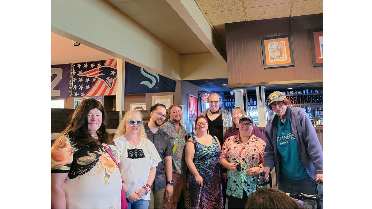 Some of Our Monthly Rainbow Elder Breakfast Crew
