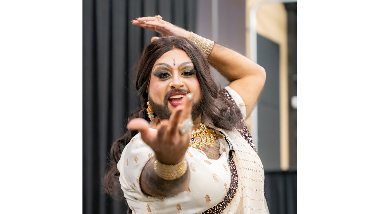 Maya Mem Saab Performing at Our Duvall Pride Palette Event