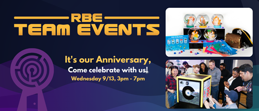 RBE Team Events Anniversary Celebration!