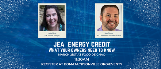 Luncheon JEA Energy Credits BOMA Jacksonville