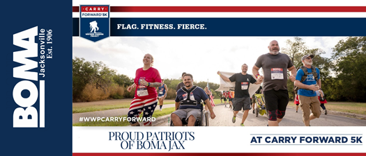 Wounded Warrior Project 5K Click registration link in Events Details below 