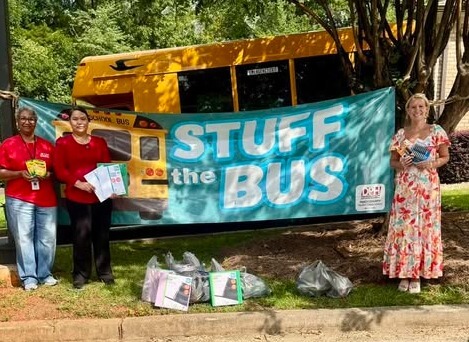 SunMark Community Bank Stuff the Bus