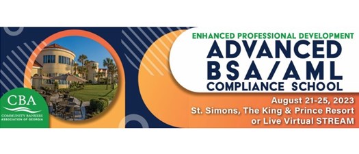 2023 Advanced BSA/AML Compliance School