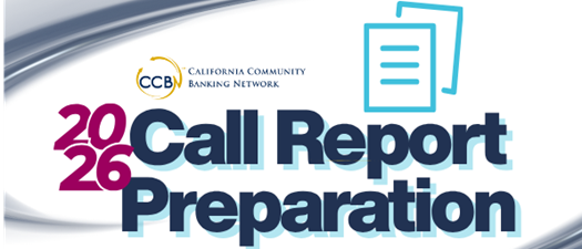 2026 Call Report Preparation