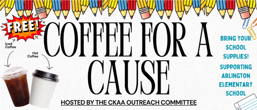 Coffee for a Cause: School Supplies Drive