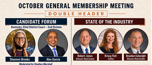 General Membership Meeting: Candidate Forum + State of the Industry