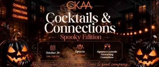 Cocktails & Connections: Spooky Edition