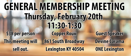 February General Membership Meeting