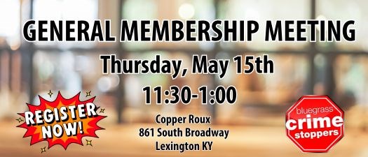 General Membership Meeting