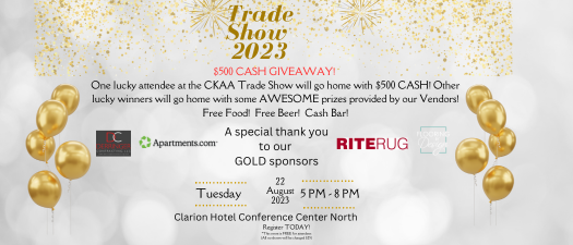2023 Trade Show - All Gold Party- Attendee Registration - FREE!!!
