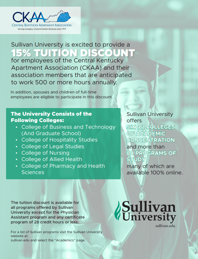 Information on Sullivan University partnership