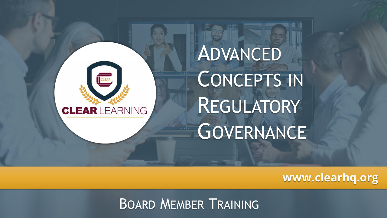 Advanced Concepts in Regulatory Governance Logo