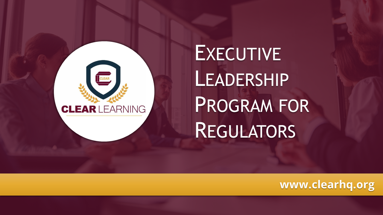 Executive Leadership Program for Regulators logo