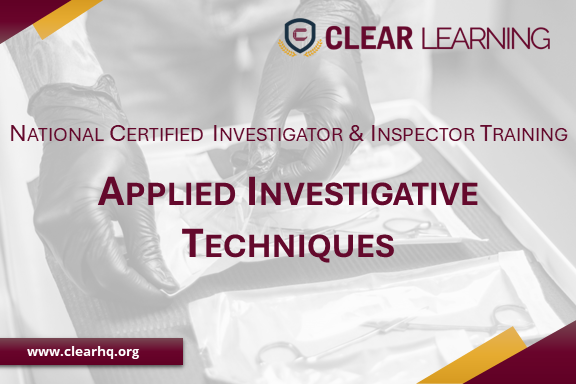 logo for Applied Investigative Techniques program