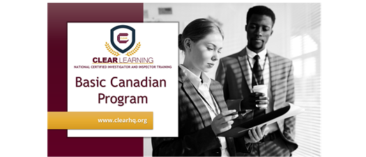 Online National Certified Investigator/Inspector Training (NCIT) Canadian