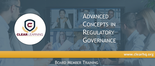 Virtual Advanced Concepts in Regulatory Governance