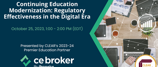 Continuing Education Modernization: Regulatory Effectiveness in Digital Era