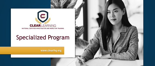 National Certified Investigator/Inspector Training (NCIT) – Specialized Program – October 2026
