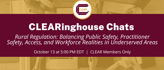 CLEARinghouse Chats - Virtual Collaboration for the Regulatory Community