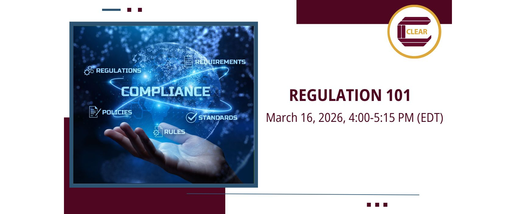 Regulation 101 - March 2026