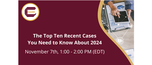 Top Ten Cases You Need to Know About 2024