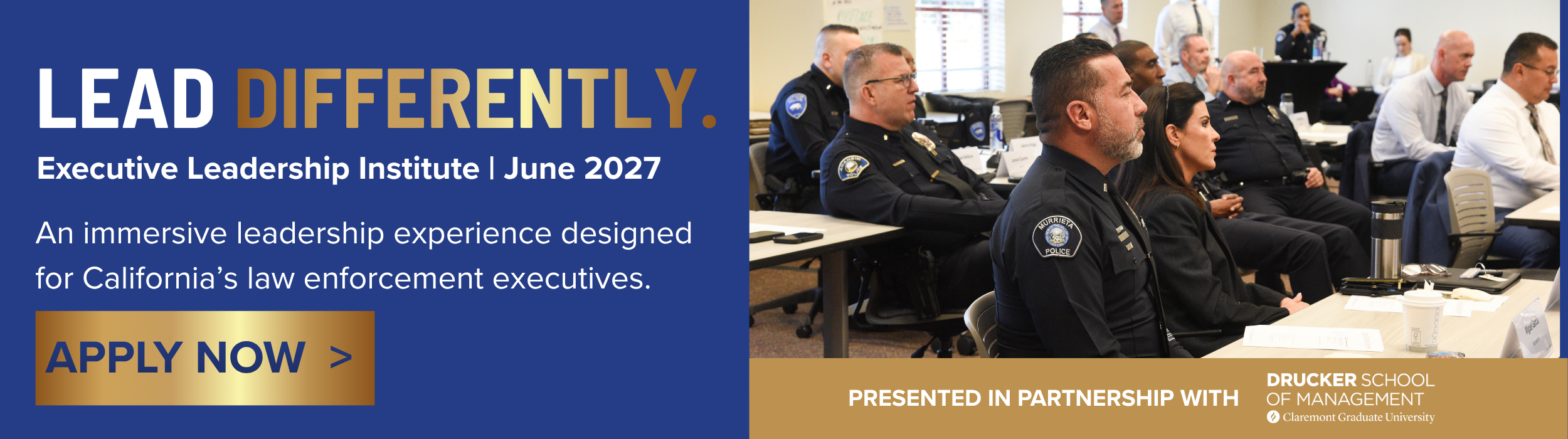 Executive Leadership Institute, June 2027