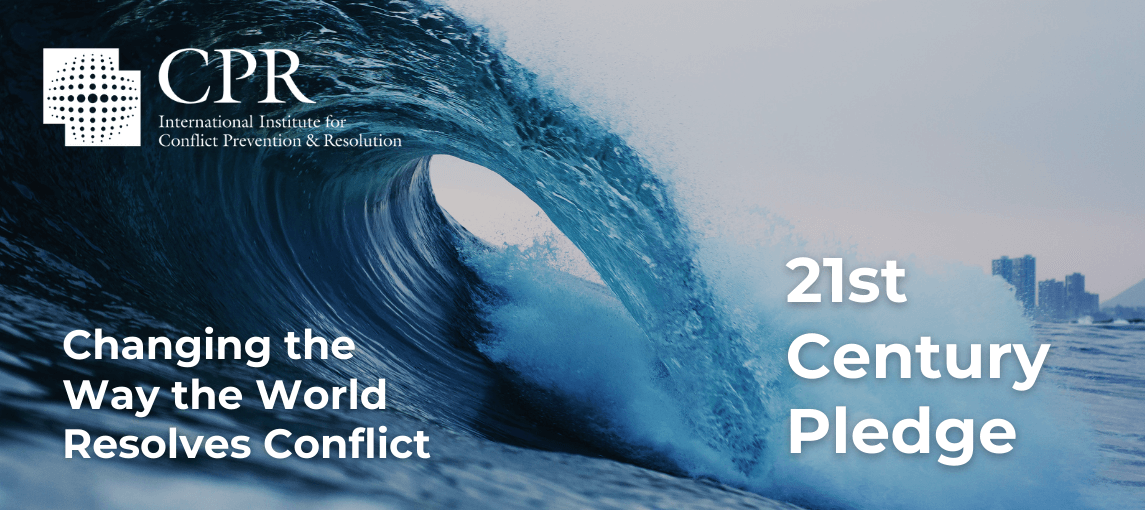 Companies that sign the 21st Century Pledge© are committing to a more systemic approach to dispute resolution that emphasizes the development of processes and resources to institutionalize