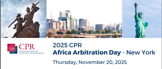 2025 CPR Africa Arbitration Day - New York Conference