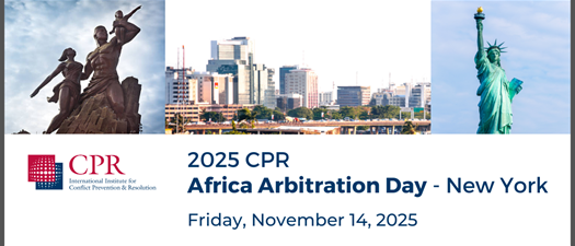 2025 CPR Africa Arbitration Day - New York Conference