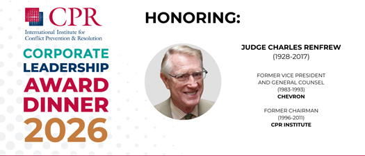 Corporate Leadership Award Dinner 2026