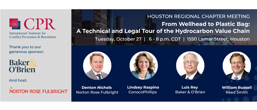 From Wellhead to Plastic Bag: A Technical and Legal Tour of the Hydrocarbon Value Chain