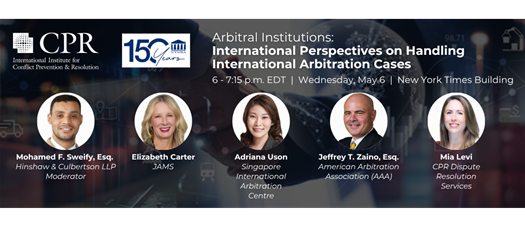 Arbitral Institutions: International Perspectives on Handling International Arbitration Cases