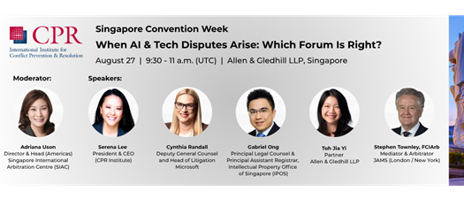 When AI & Tech Disputes Arise: Which Forum Is Right?
