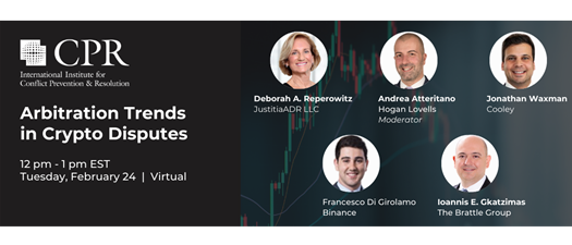 Arbitration Trends in Crypto Disputes