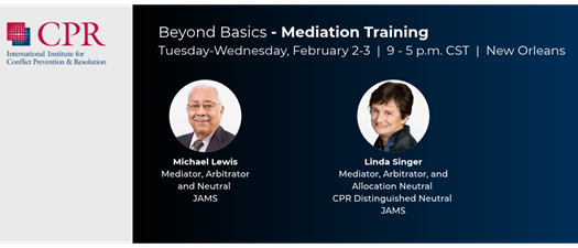 Beyond Basics - Mediation Training