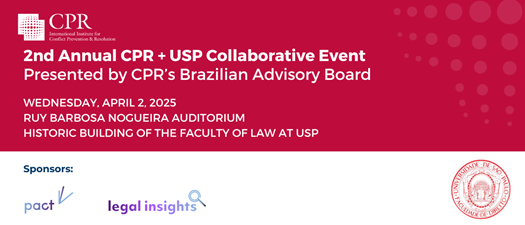 2nd Annual CPR + USP Collaborative Event, presented by CPR’s Brazilian Advisory Board