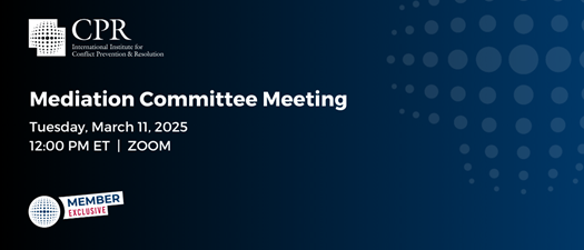 Mediation Committee Meeting