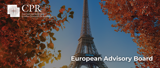 European Advisory Board Meeting - October 2025 Paris