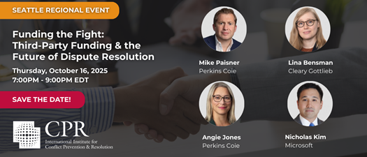 Funding the Fight: Third-Party Funding & the Future of Dispute Resolution