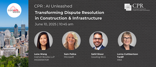 AI Unleashed: Transforming Dispute Resolution in Construction & Infrastructure
