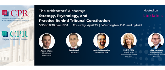 The Arbitrators’ Alchemy: Strategy, Psychology, and Practice Behind Tribunal Constitution
