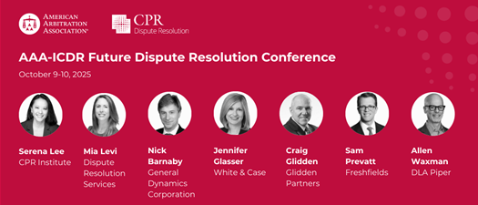 AAA-ICDR Future Dispute Resolution Conference
