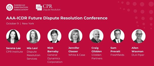 AAA-ICDR Future Dispute Resolution Conference