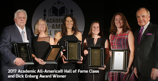 #CoSIDA17 Recap: Four Outstanding Women Officially Inducted Into The Academic All-America&reg; Hall of Fame, Enberg Winner Honored (June 11)