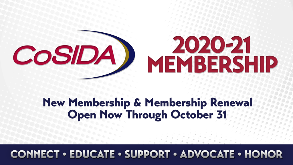 CoSIDA Membership Renewals and New Member Sign Ups Now Open